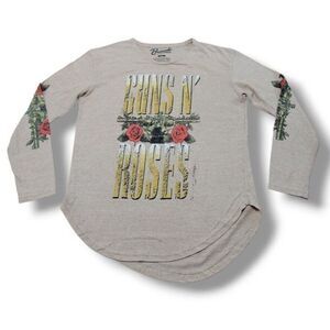 Bravado Shirt Size XS Guns N' Roses Band Shirt Graphic Print Shirt Long Sleeve